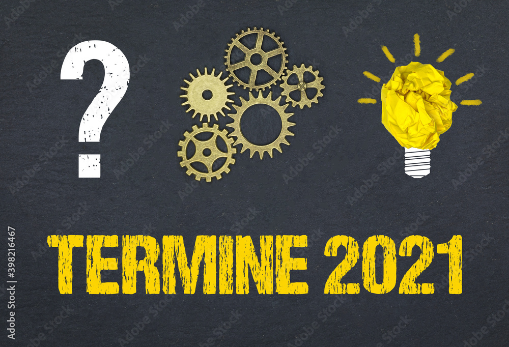 Obraz premium Termine 2021