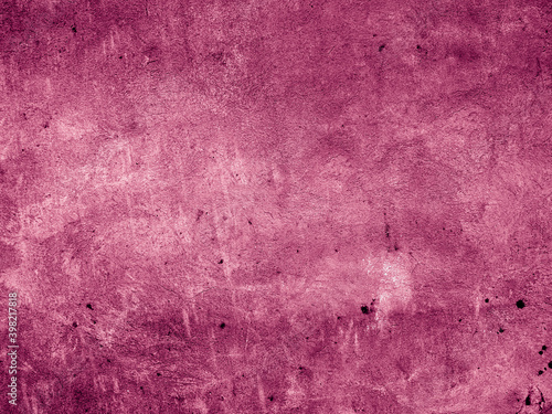 Pink wall abstract background gradient. © Kulbabka