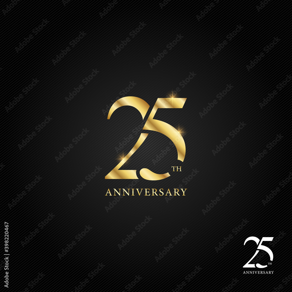 25 years anniversary logo, icon and symbol vector illustration 25 years anniversary logo, icon and symbol vector illustration