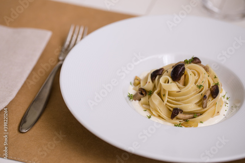 tagliatelle ai funghi