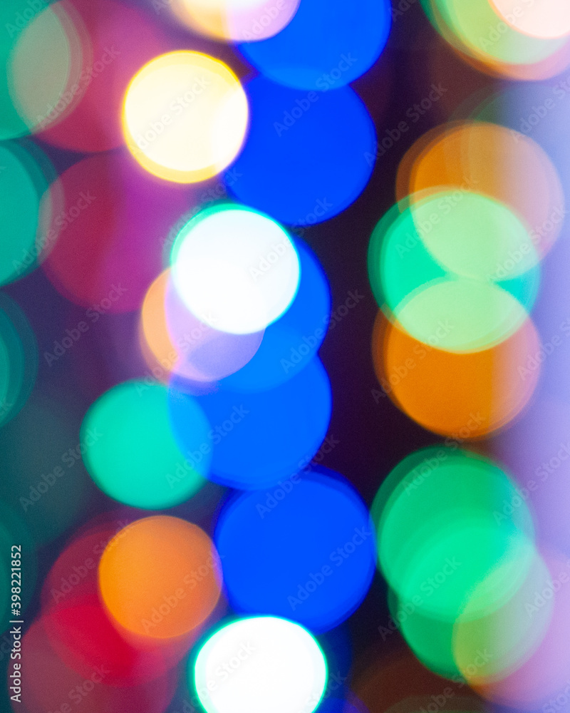 Background of garland lights abstraction Background of garland lights abstraction