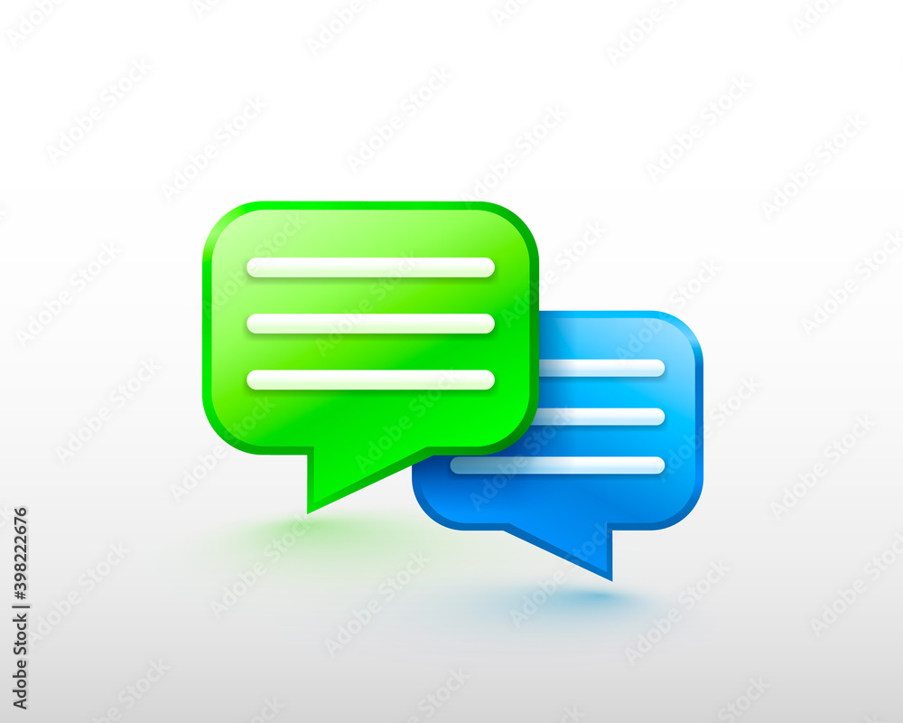 Chat bubble. Talk, dialogue, messenger or online support concept. web icon. Vector Chat bubble. Talk, dialogue, messenger or online support concept. web icon. Vector