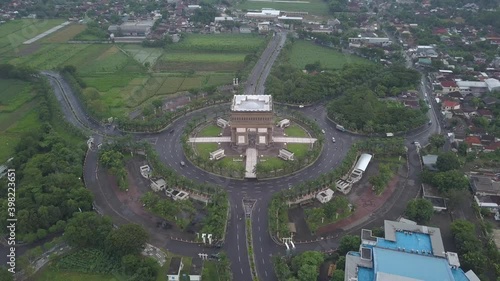 Simpang Lima Gumul is icon of Kediri City in Indonesia