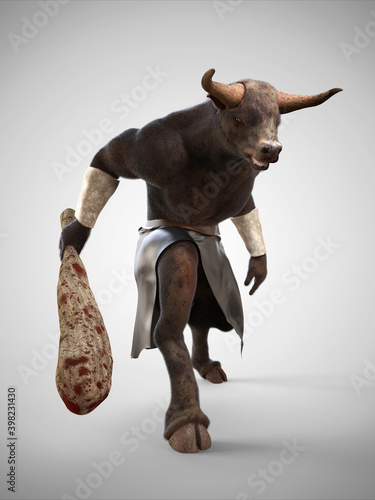 牛　ミノタウロス　minotaur	
