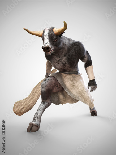 牛　ミノタウロス　minotaur	