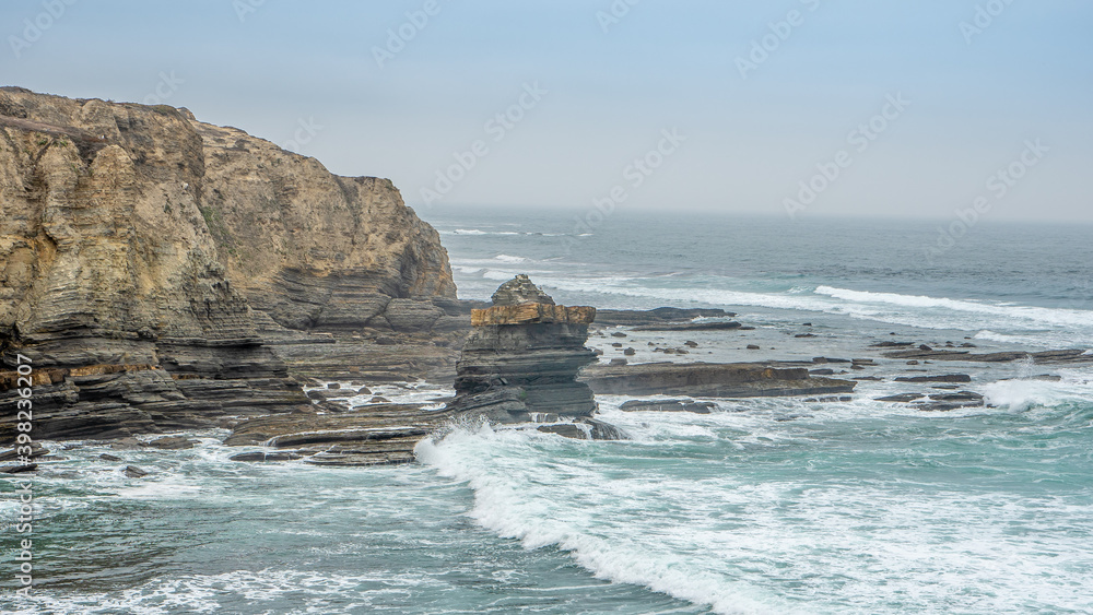 Acantilado en Portugal
