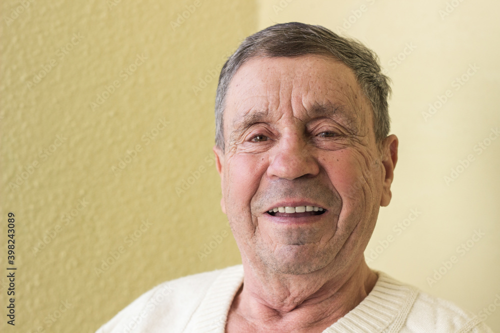 Portrait of a smiling senior man Portrait of a smiling senior man