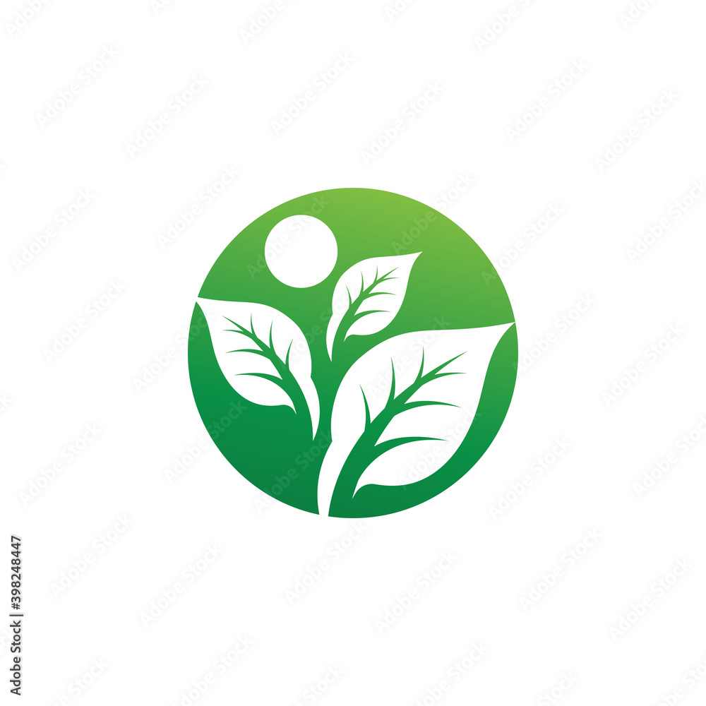Leaf ecology Logo Template vector symbol nature Leaf ecology Logo Template vector symbol nature