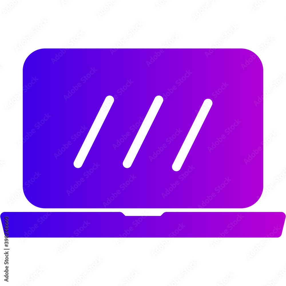 Computer laptop icon Computer laptop icon