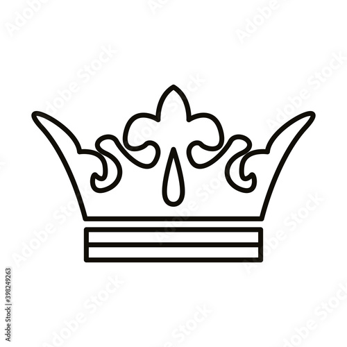 crown queen royal line style © Gstudio