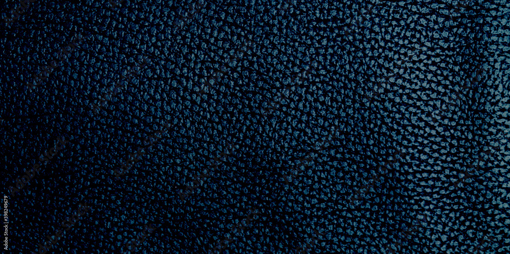 Dark blue leather texture background Dark blue leather texture background