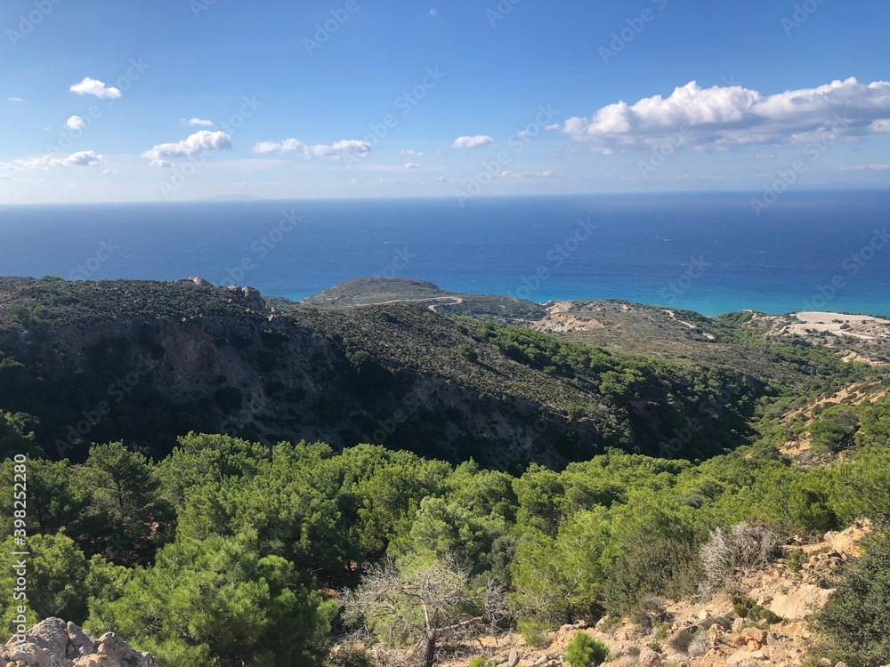 view from the sea