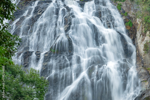 Khlong Lan Waterfall, Beautiful waterfalls in klong Lan national park of Thailand. Khlong Lan Waterfall, KamphaengPhet Province - Thailand.