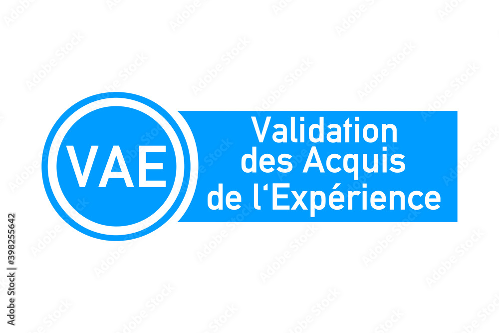 Symbole VAE, validation des acquis de l'expérience Symbole VAE, validation des acquis de l'expérience