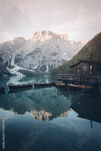 Lago di Braies, Italian dolomites