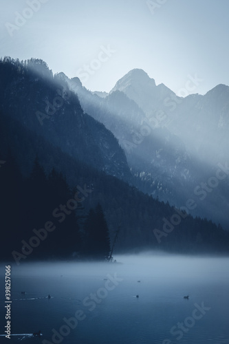 Toblacher See, Italy, Dolomites