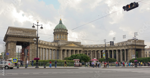  Evening in the white nights on July 5; 2015 in St. Petersburg