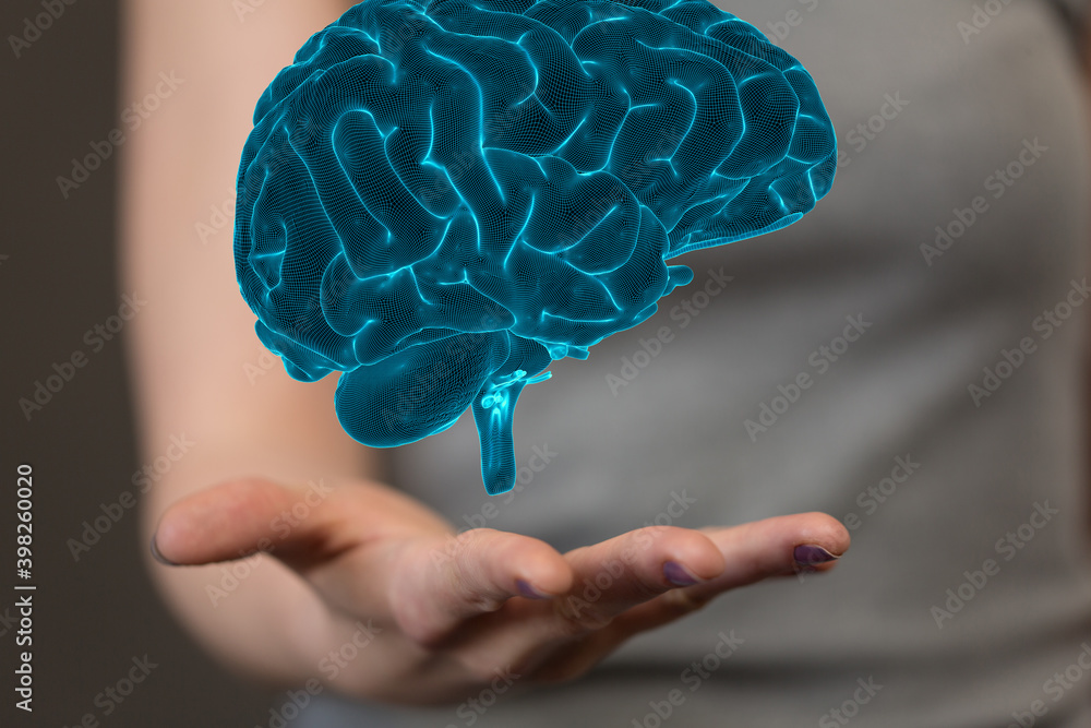 brain intelligence ai digtal 3d artificial intelligence brain intelligence ai digtal 3d artificial intelligence