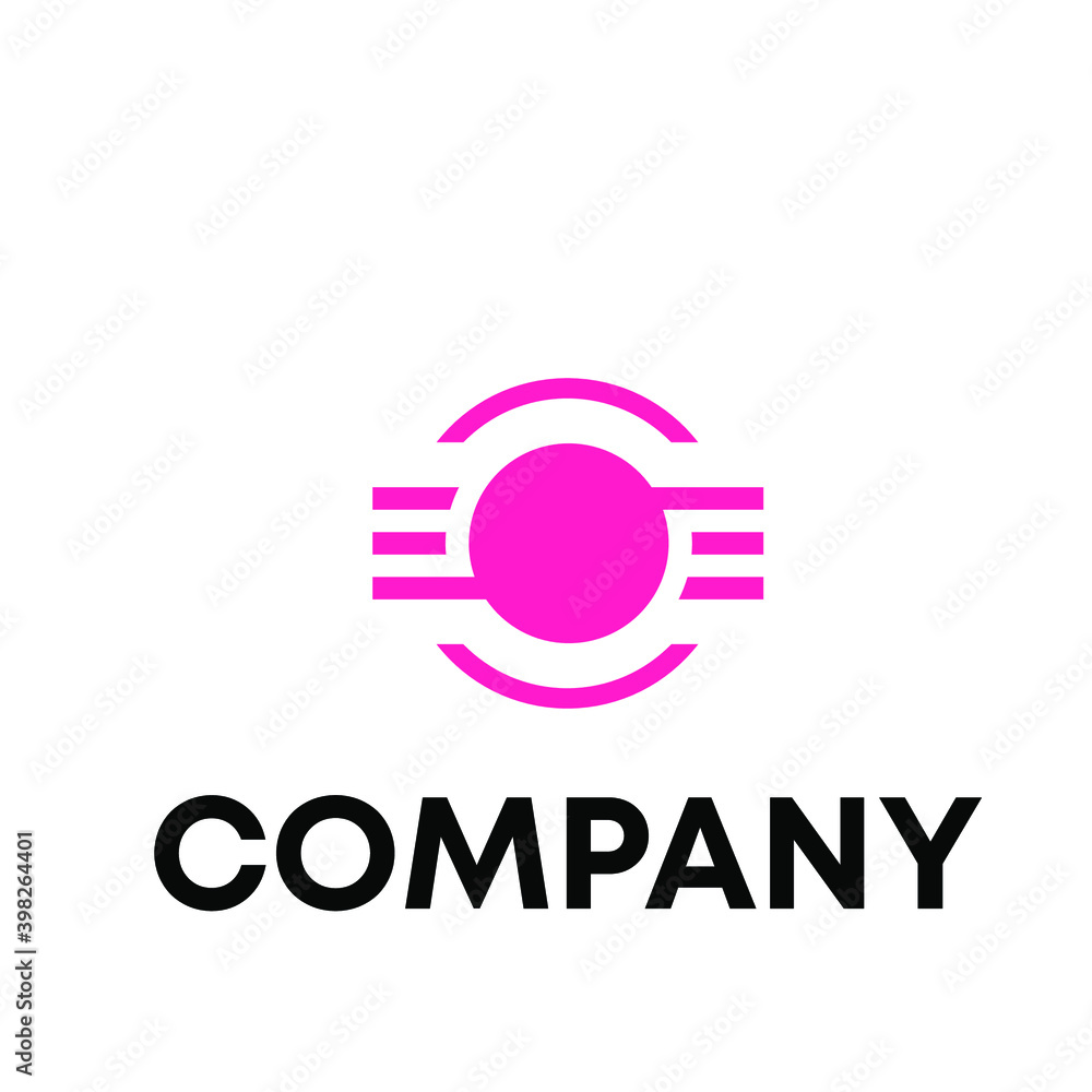 Obraz premium circle logo vector