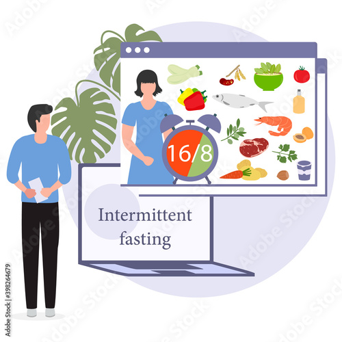 People Online Intermittent Fasting method Diet