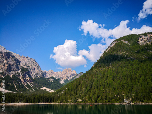 lake in the mountains