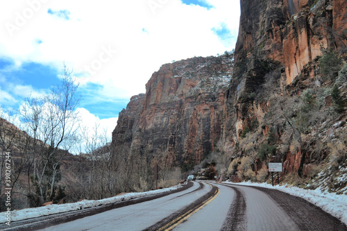 Obraz na płótnie Zion National Park, Utah w salonie