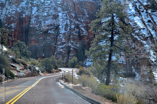 Obraz na płótnie Zion National Park, Utah w salonie