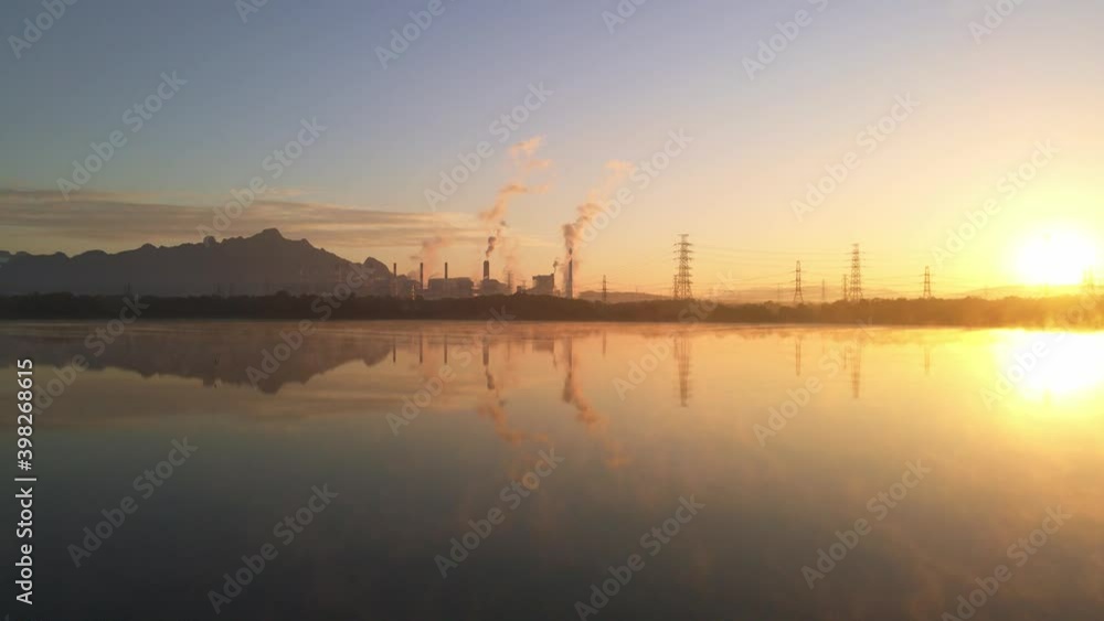 Timelapse Mae Moh coal power plant in Lampang, Thailand. Timelapse Mae Moh coal power plant in Lampang, Thailand.