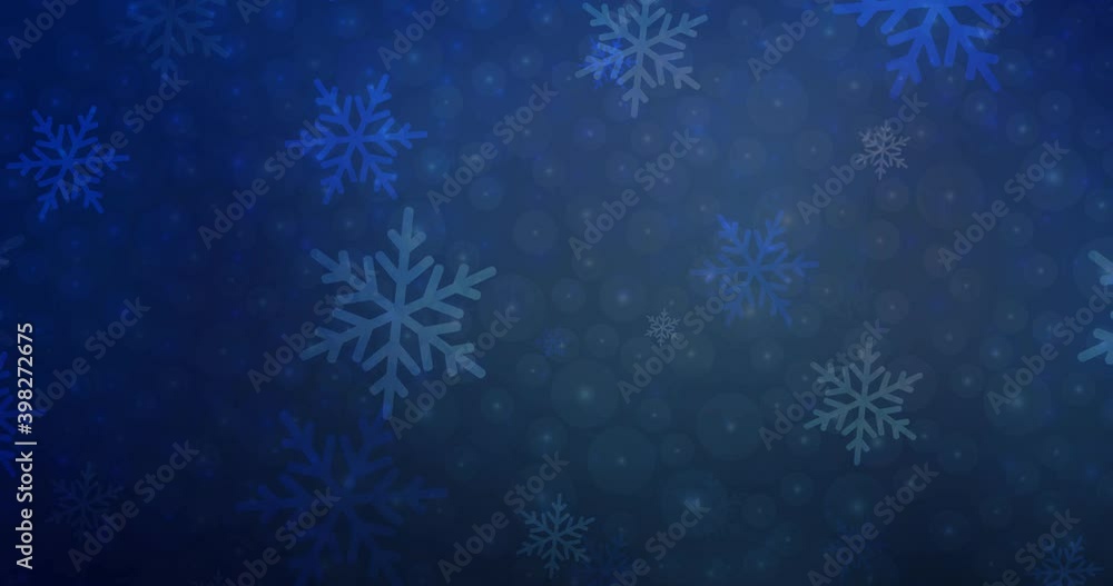 4K looping dark blue animation in Christmas style. Modern abstract animation with celebration things. Ads for gift presentations. 4096 x 2160, 30 fps. 4K looping dark blue animation in Christmas style. Modern abstract animation with celebration things. Ads for gift presentations. 4096 x 2160, 30 fps.