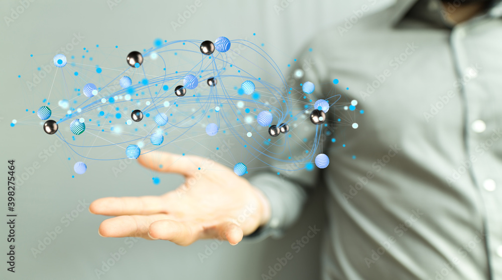 conference Digital Network and data concept 3d conference Digital Network and data concept 3d
