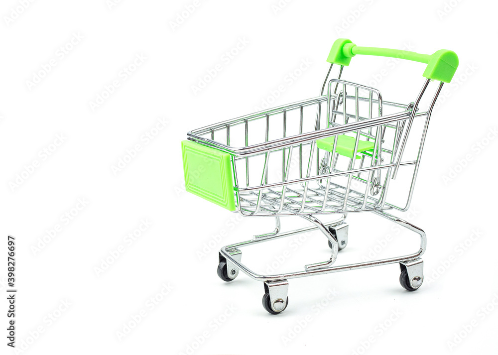 A shopping Cart isoleted on white background. A shopping Cart isoleted on white background.