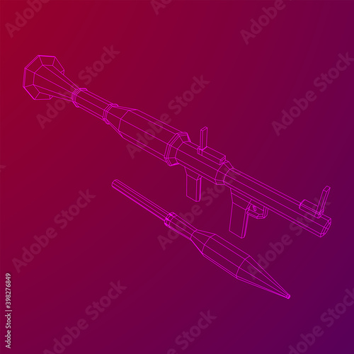 Anti-tank rocket propelled grenade launcher - RPG 7