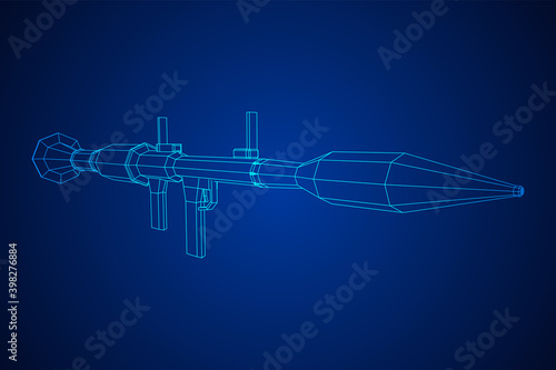 Anti-tank rocket propelled grenade launcher - RPG 7