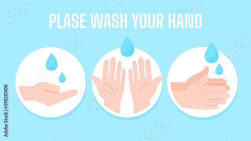 Hand held to receive alcohol gel to wash your hands The concept of hand washing kills viruses