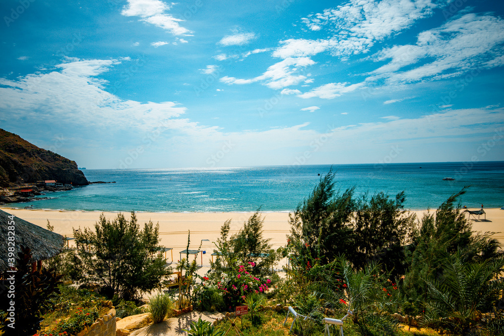 Binh Dinh Province, Viet Nam, June 10th 2019: Beautiful landscape in Eo Gio, Quy Nhon, Vietnam Binh Dinh Province, Viet Nam, June 10th 2019: Beautiful landscape in Eo Gio, Quy Nhon, Vietnam