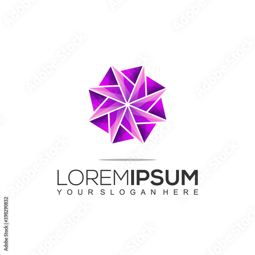 Modern Blade Logo design Template