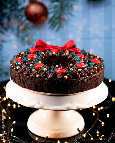 Guirlanda de Brownie de Natal