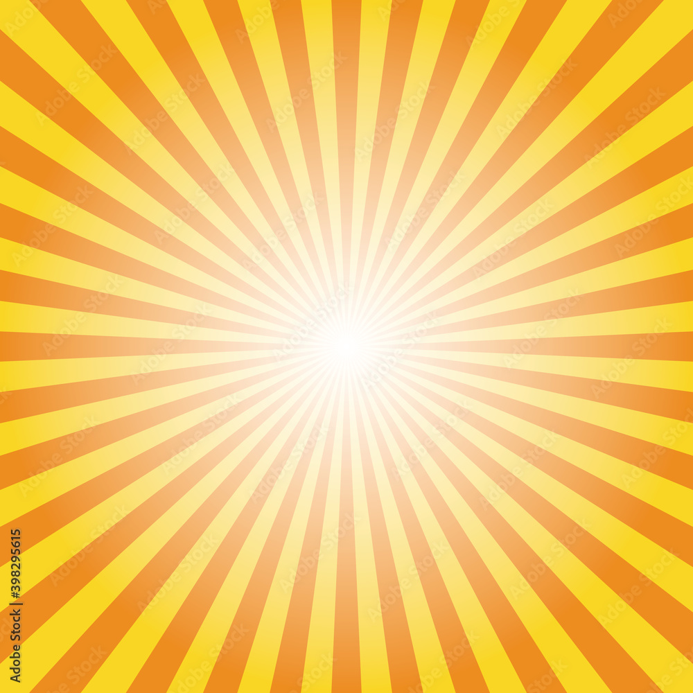 Abstract yellow sunburst Abstract yellow sunburst