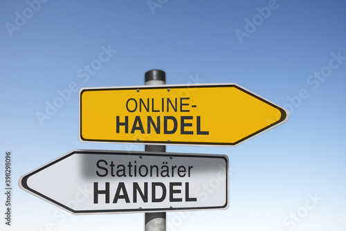 Onlinehandel gegen Stationärer Handel