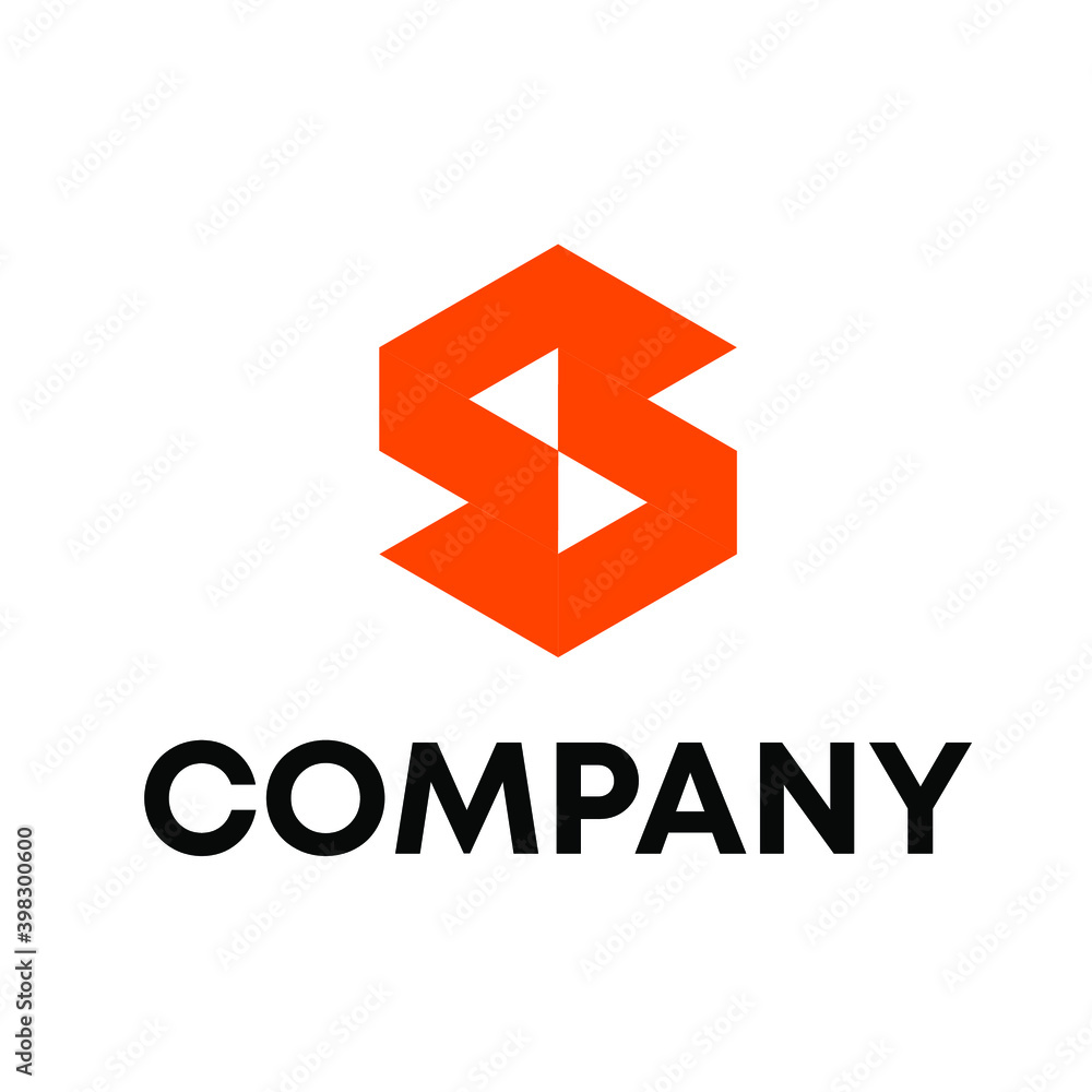 initial S logo initial S logo