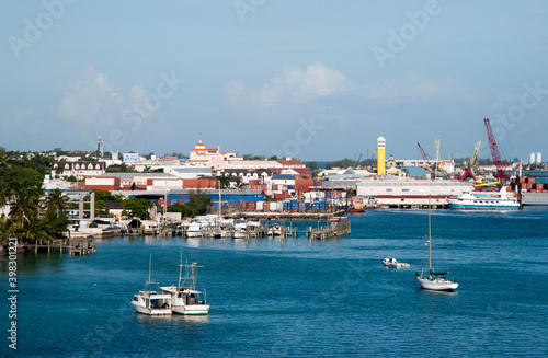 Nassau Harbour And the Skyline © Ramunas