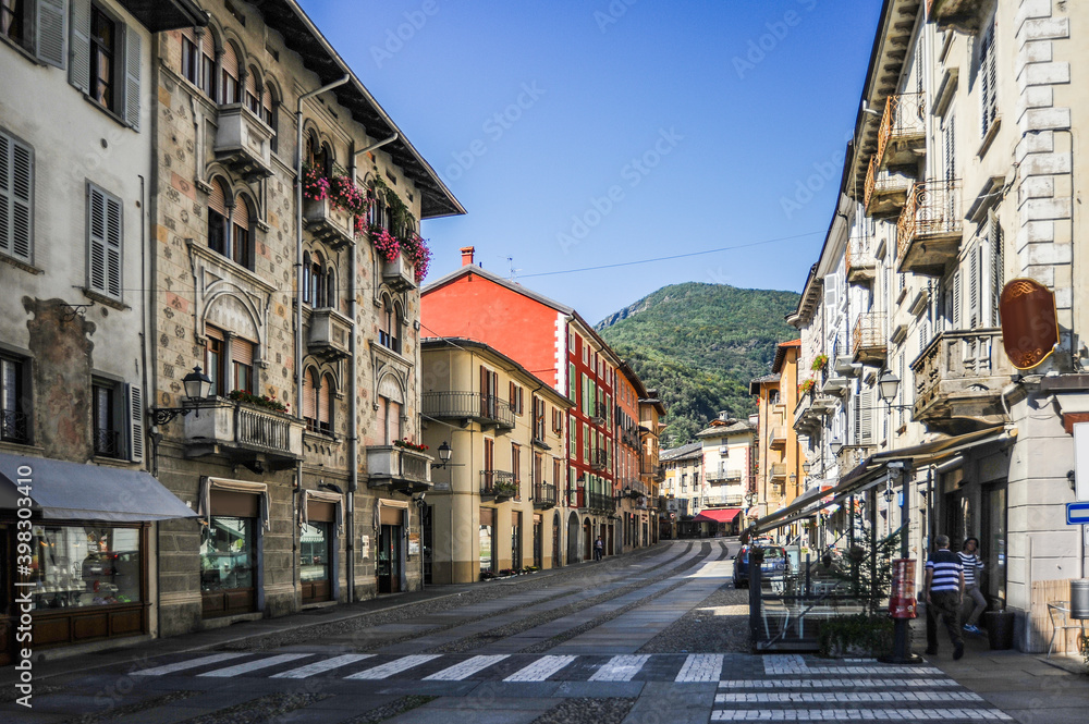 The town of Varallo in Piedmont is famous for its religious and cultural shrines of world significance - the Sacred mountain and the Church of the virgin Mary, created with the participation of Gauden