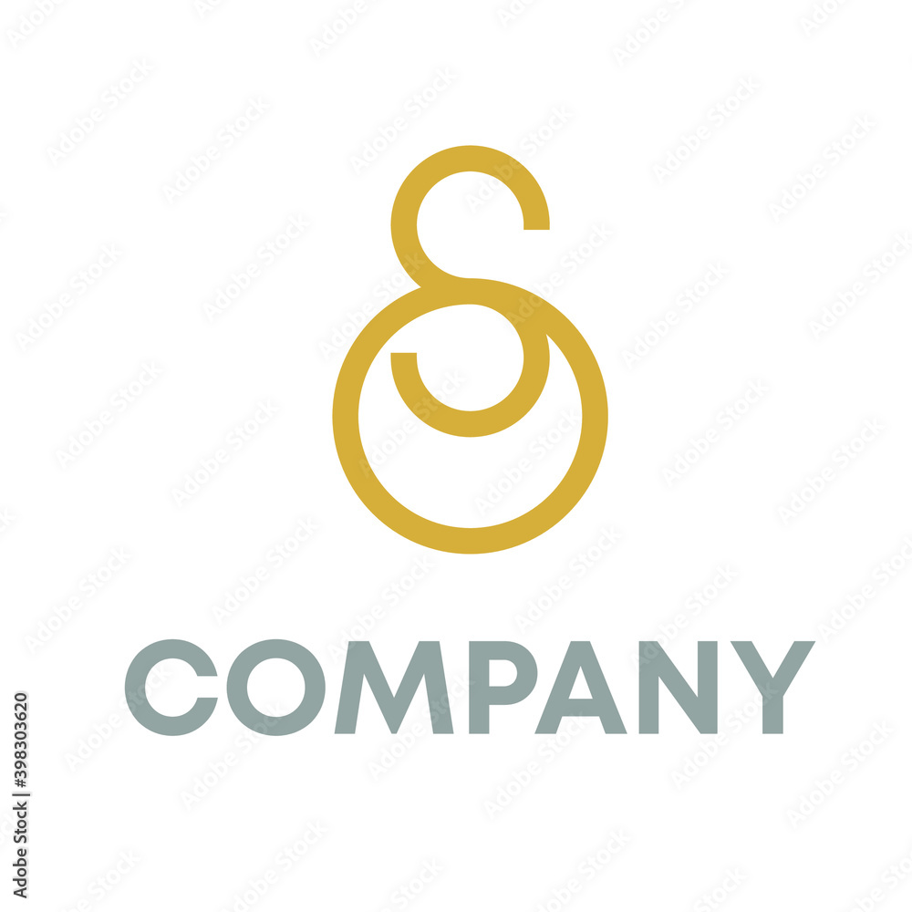 Fototapeta premium S logo 