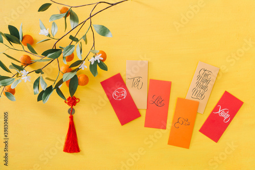 Lunar New Year. Tet Holiday of Vietnamese.