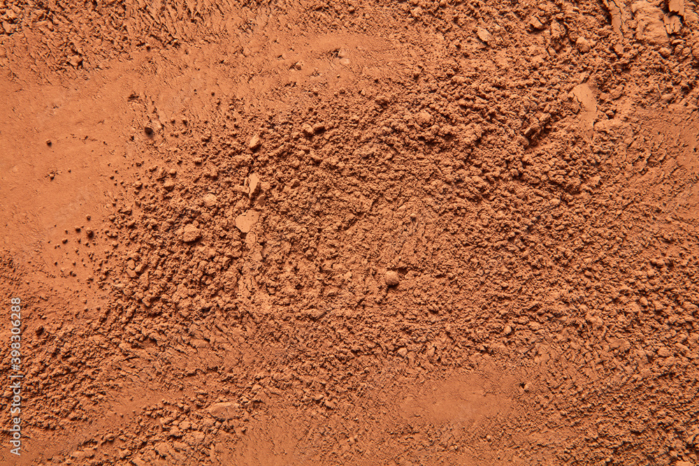 Natural cocoa powder backdrop. Natural cocoa powder backdrop.