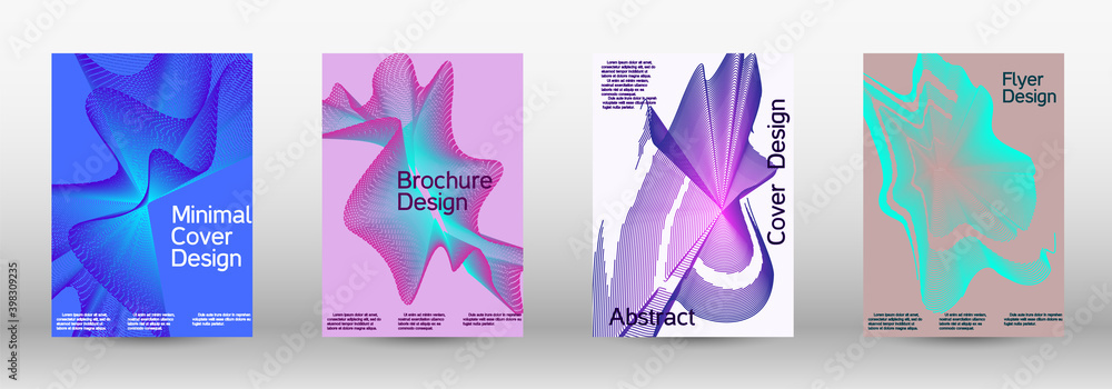 Abstract covers. Abstract covers.