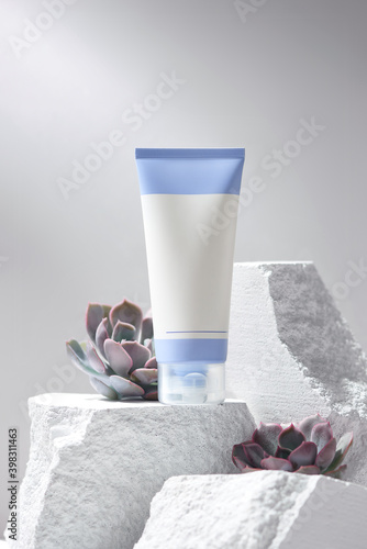 Mockup product package tube container design