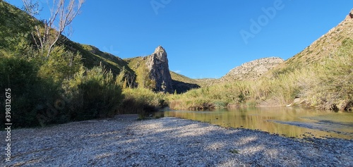 Zona de escalada al natural