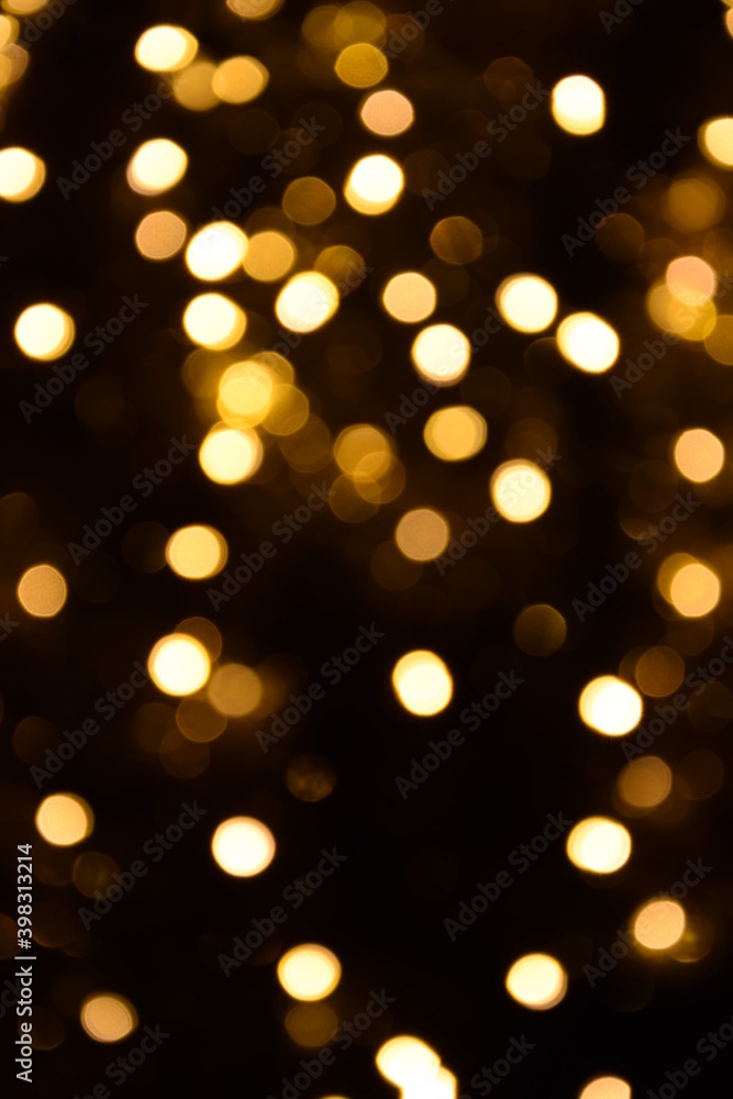 Lights blurred bokeh abstract on dark background, rozmyte światełka na ciemnym tle lampki świąteczne Lights blurred bokeh abstract on dark background, rozmyte światełka na ciemnym tle lampki świąteczne