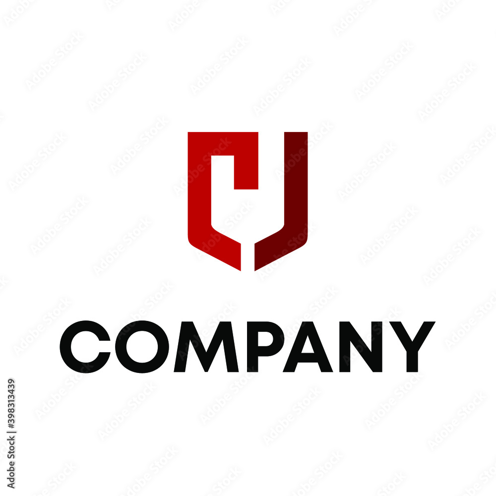 Obraz premium U logo